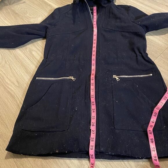 metaphor, navy blue winter jacket, medium - Picture 6 of 9